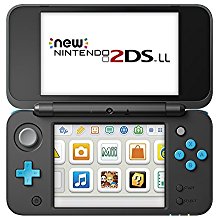 Newニンテンドー2DS LL 【ブラック×ターコイズ】
